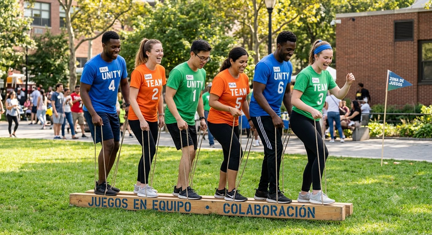 juegos en equipo