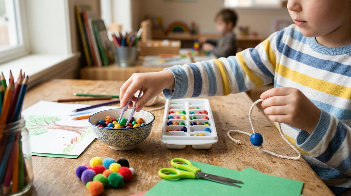Actividades de Motricidad Fina para Niños: Guía Completa Iokus