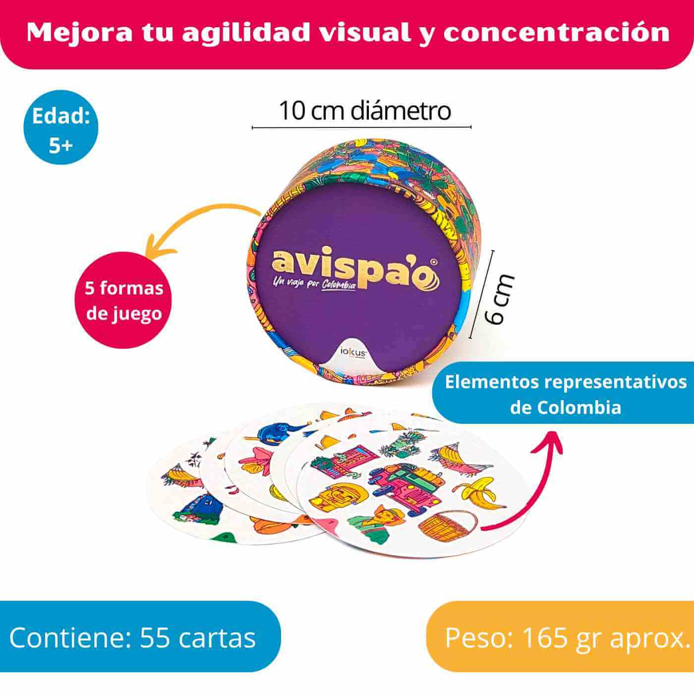 Combo: Juegos de cartas Avispa'o + Trucha