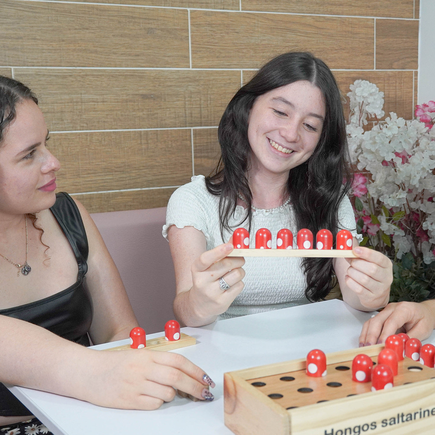 Juego de Memoria Hongos Saltarines