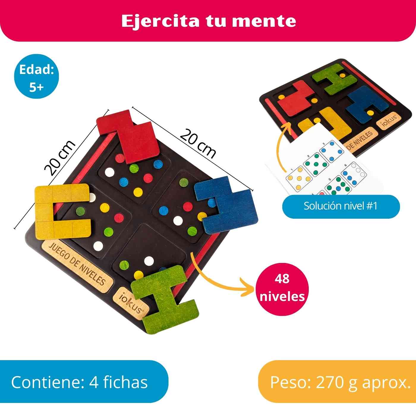 Juego Kadogemo Rompecabezas 48 Niveles