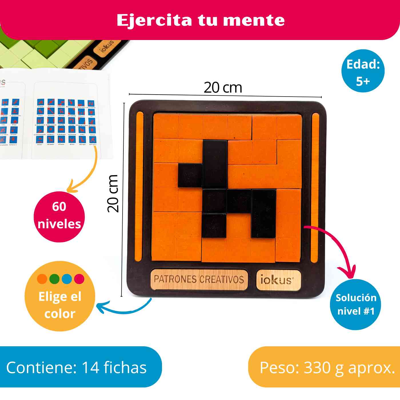 Juego Patrones Creativos Tetris 60 niveles