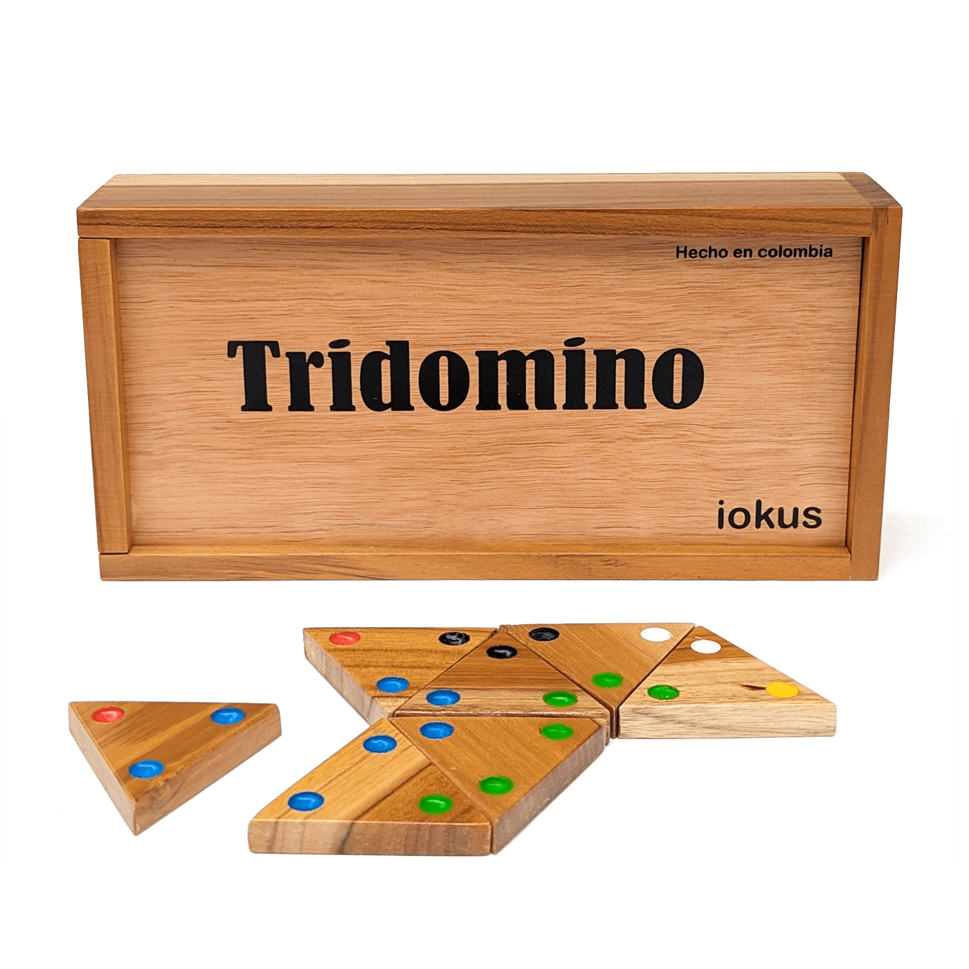 Tridominó madera