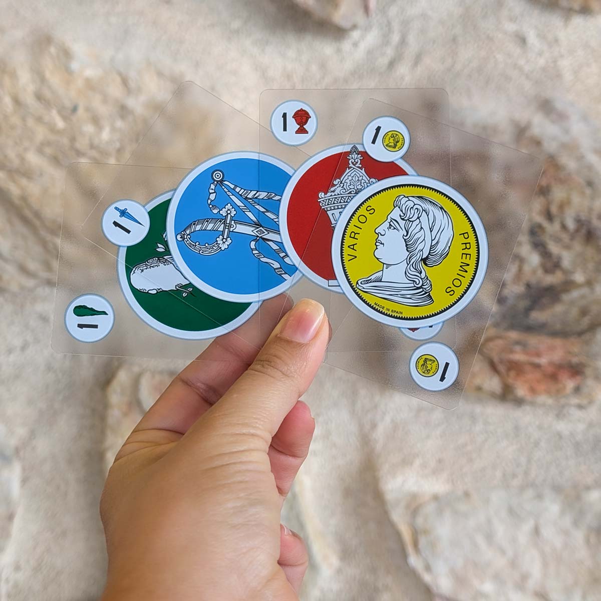 Cartas Baraja Española impermeable (Waterproof)
