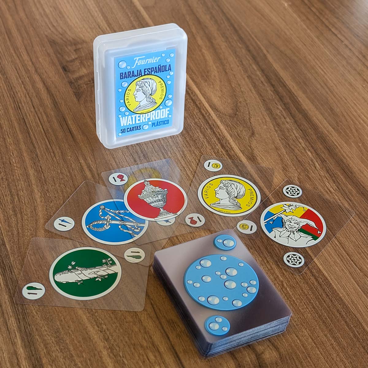 Cartas Baraja Española impermeable (Waterproof)