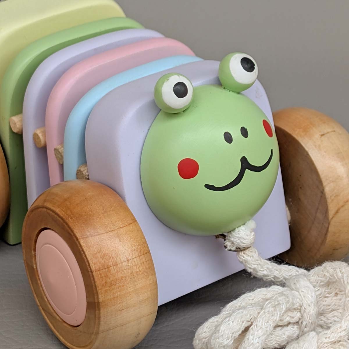 Gusano Tabletas - Juguete de Arrastre