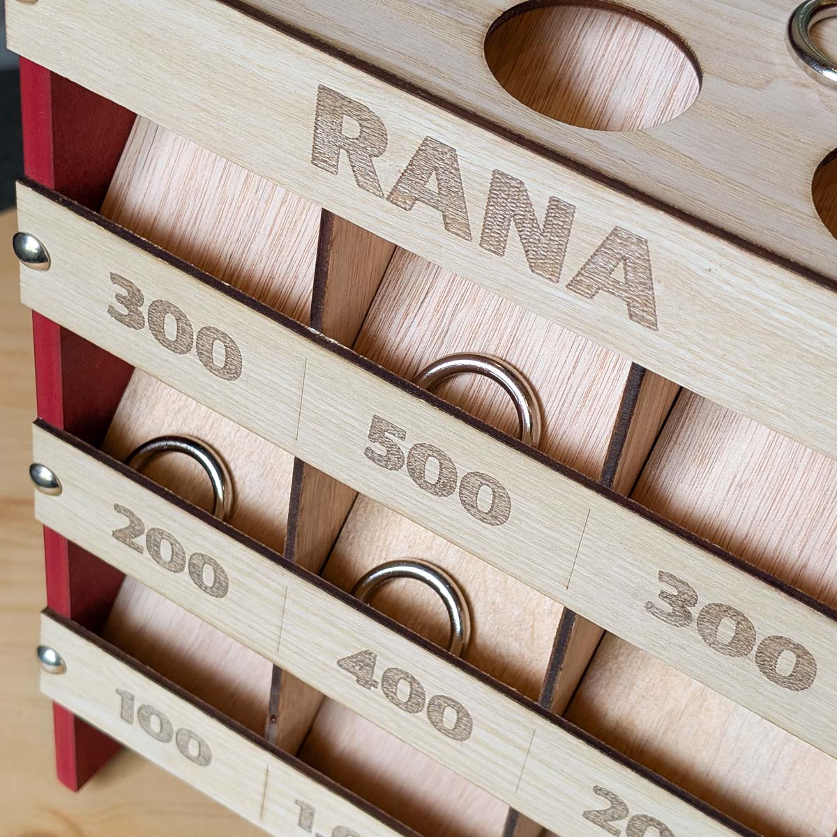 Juego Sapo / Rana Banco Portátil