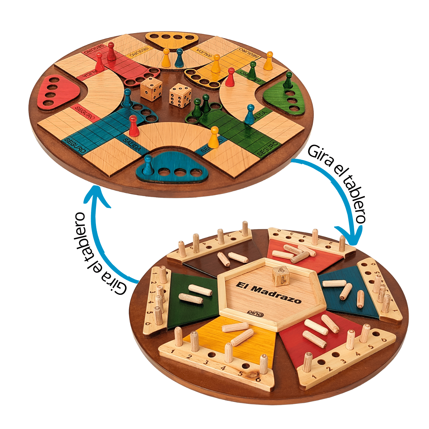 Juego 2 en 1: Madrazo + Parques Mini