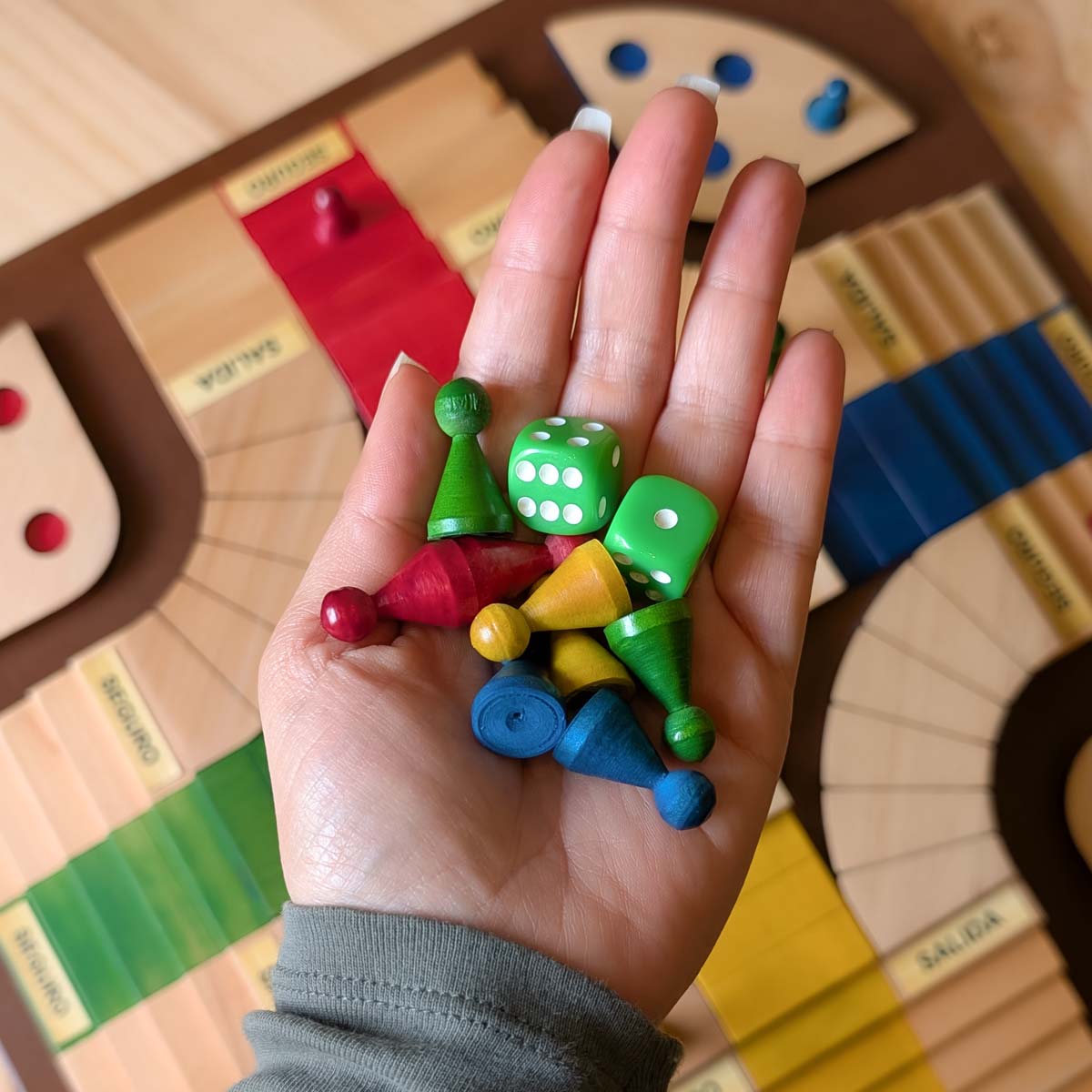 Parques 3D para 4 jugadores