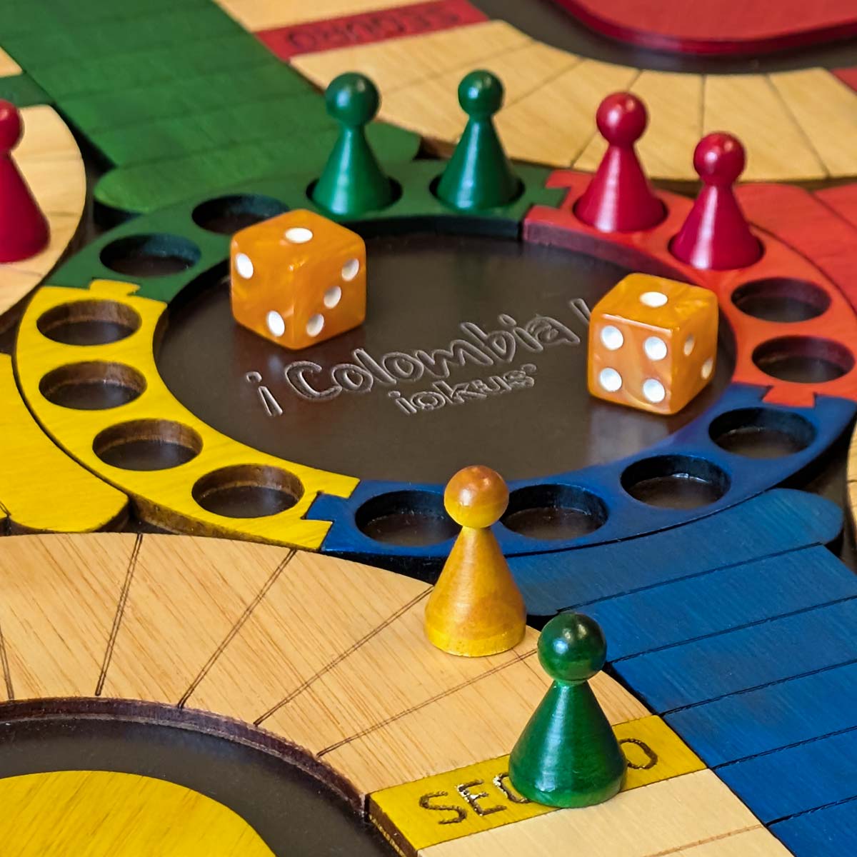 Parques plano 4 jugadores