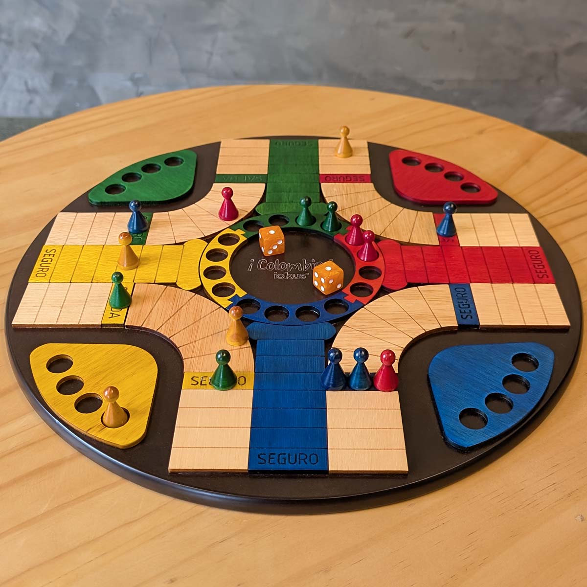 Parques plano 4 jugadores