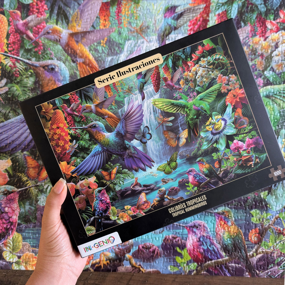 Rompecabezas Colibríes Tropicales (1000 piezas)