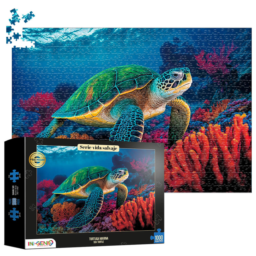 Rompecabezas Tortuga Marina (1000 piezas)