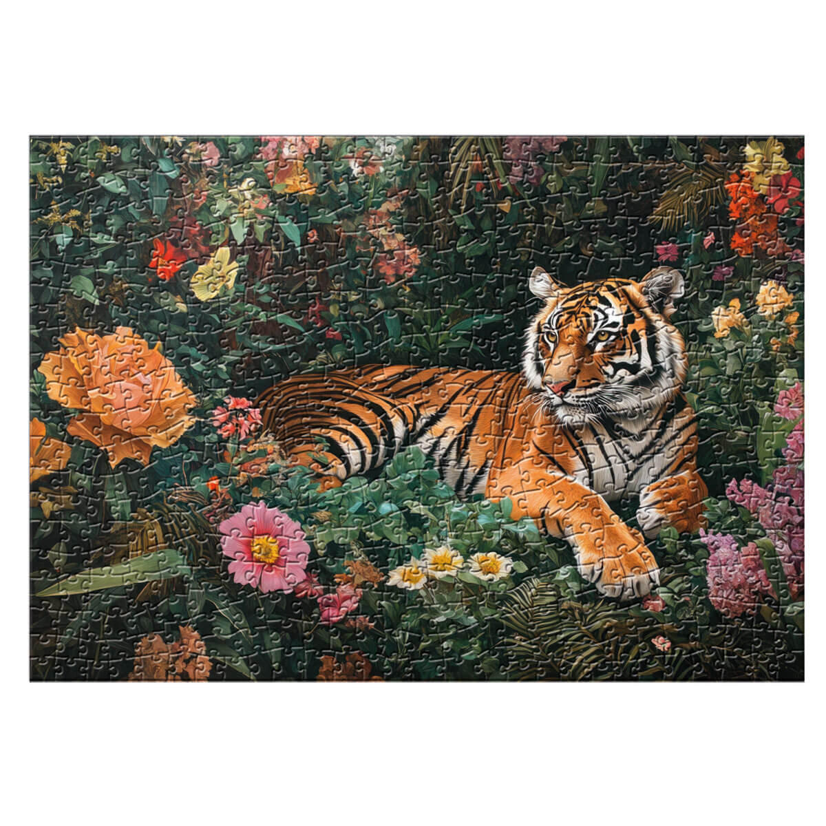 Rompecabezas Tigre de Bengala (500 piezas)