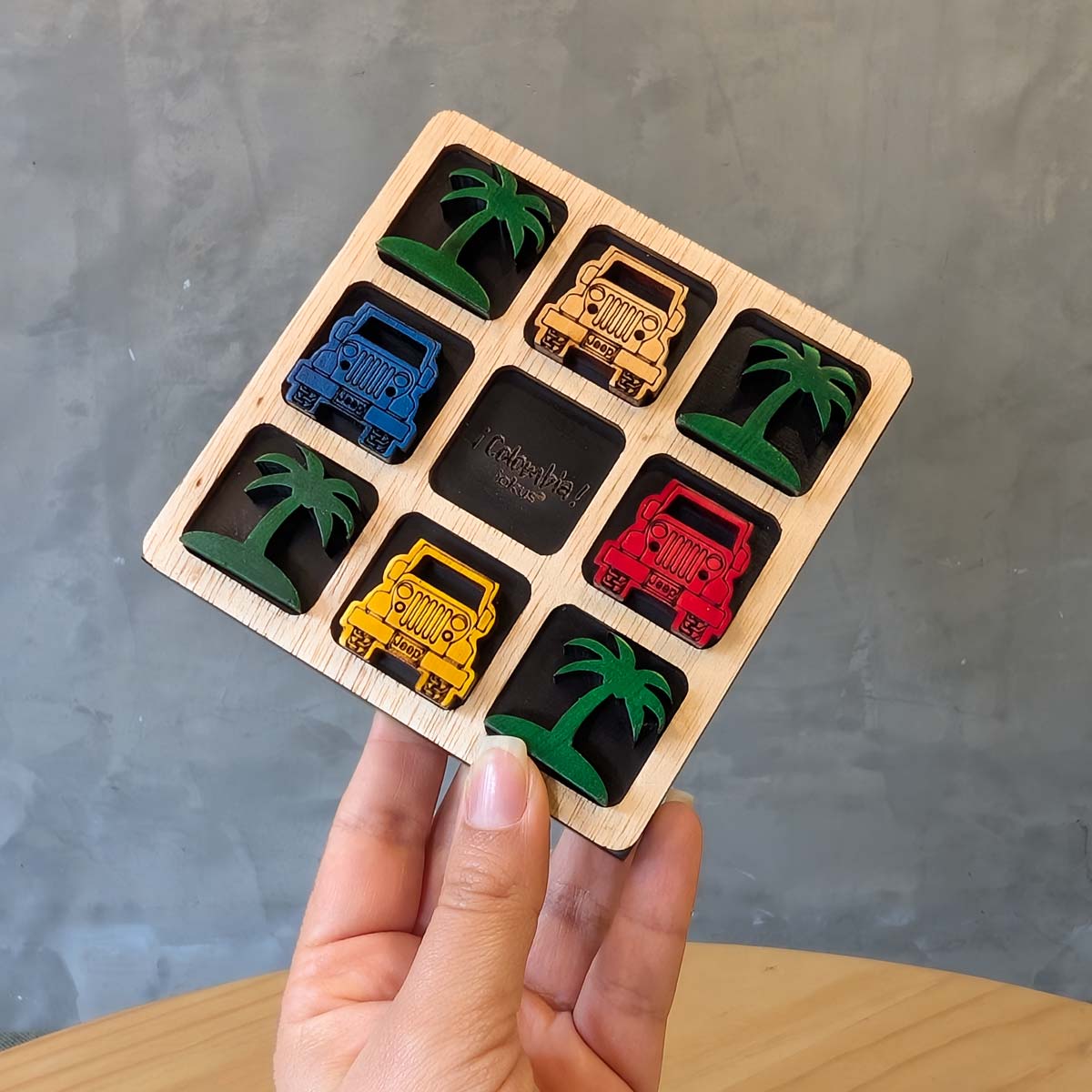 Juego Triqui Tic Tac Toe portátil