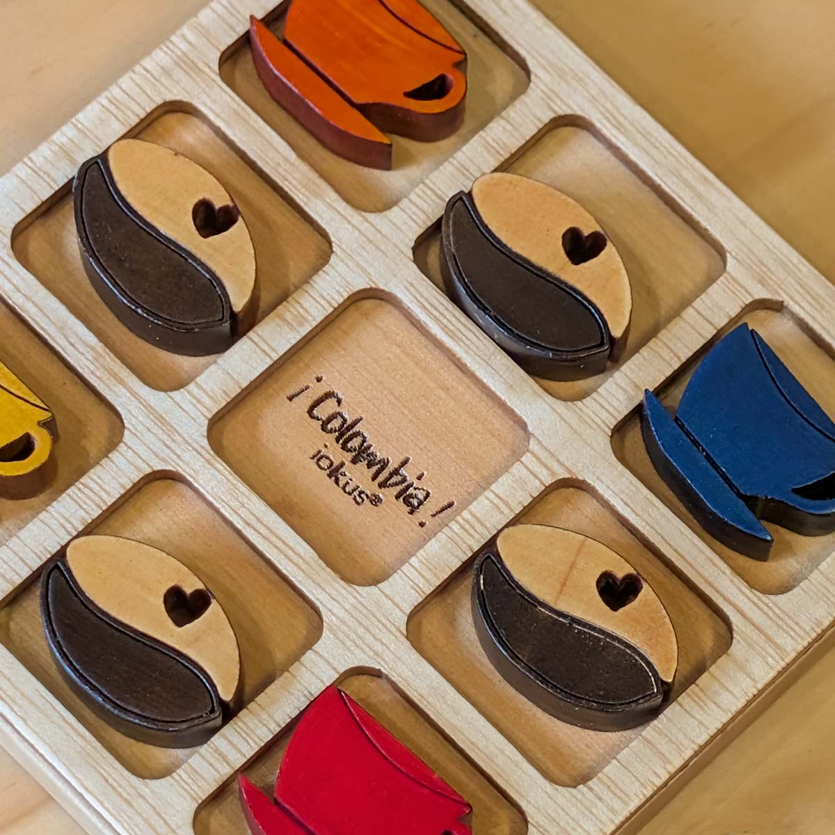 Juego Triqui Tic Tac Toe portátil