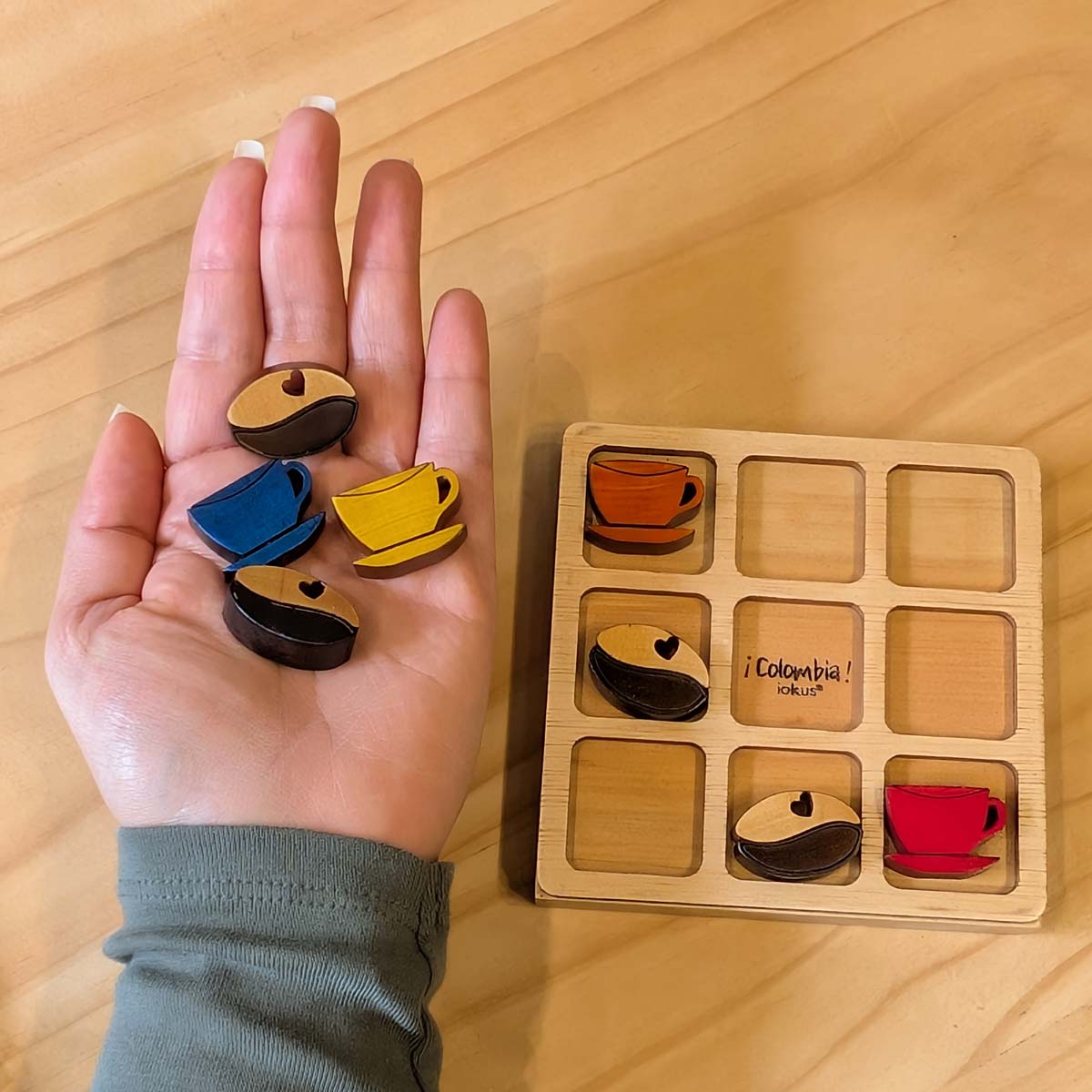 Juego Triqui Tic Tac Toe portátil