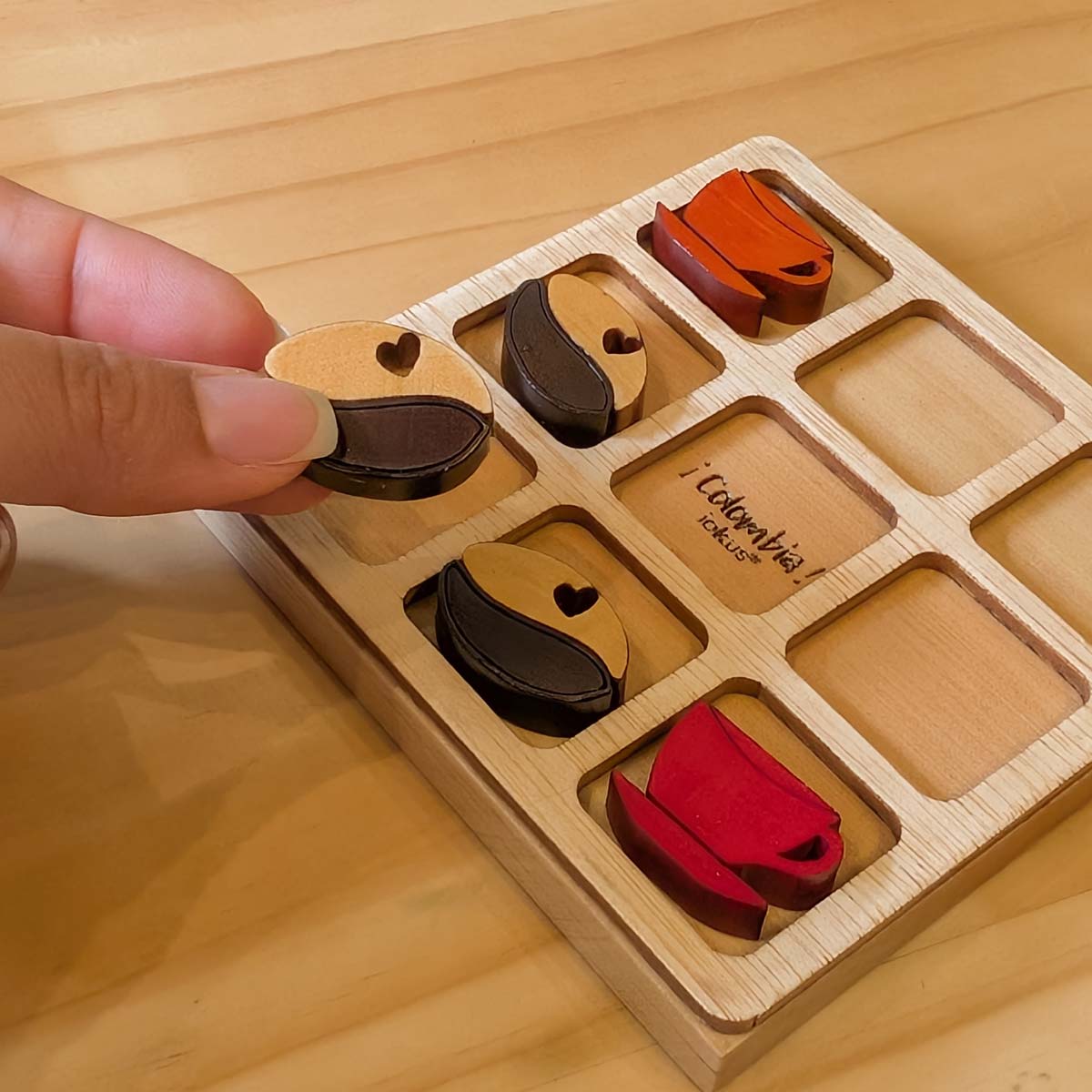 Juego Triqui Tic Tac Toe portátil