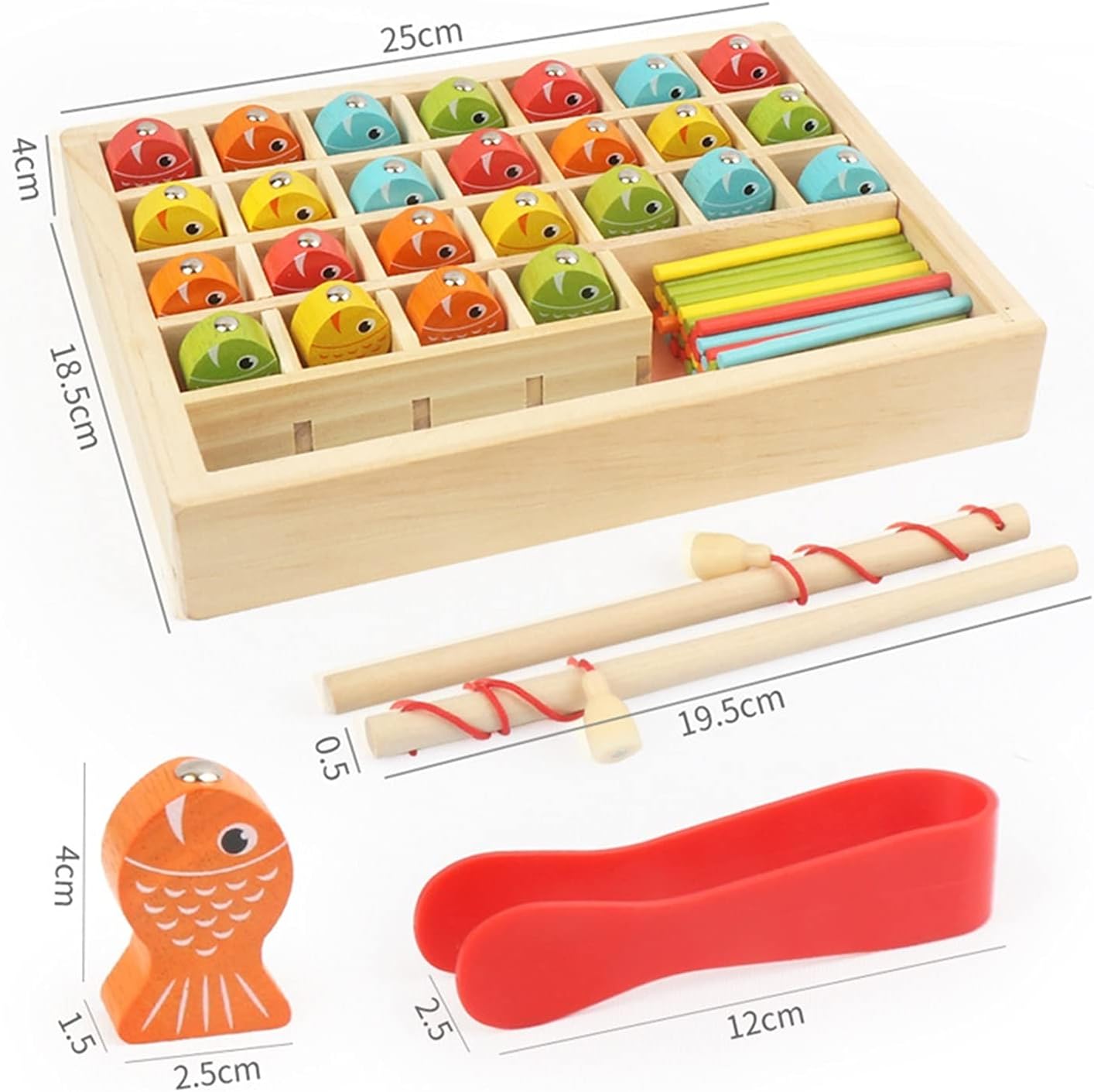 Pesca abecedario numeros montessori