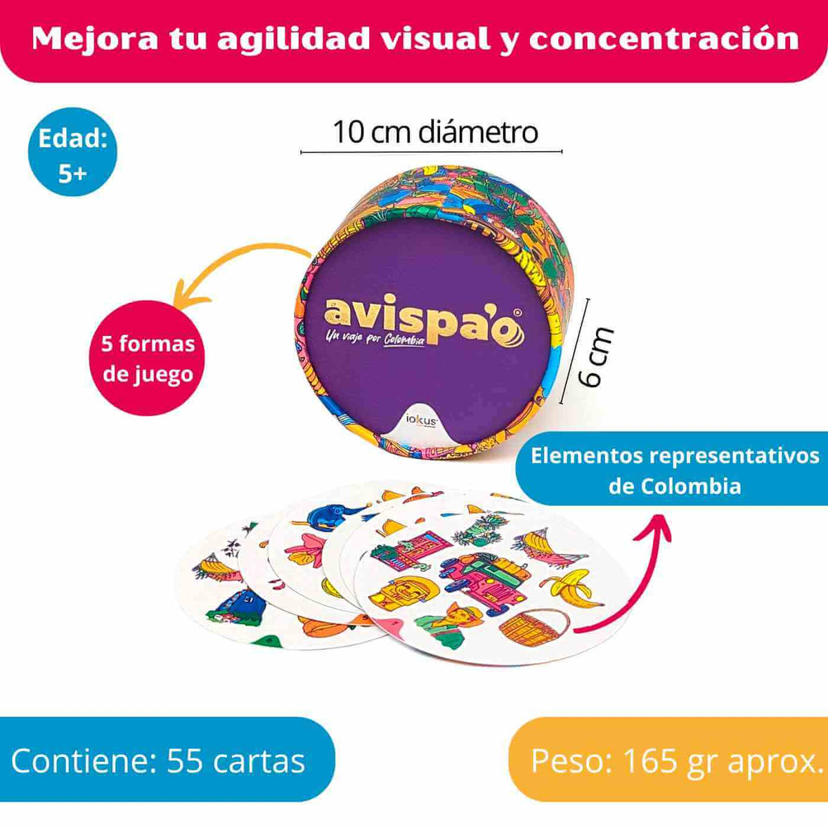 Juego de cartas Avispa'o