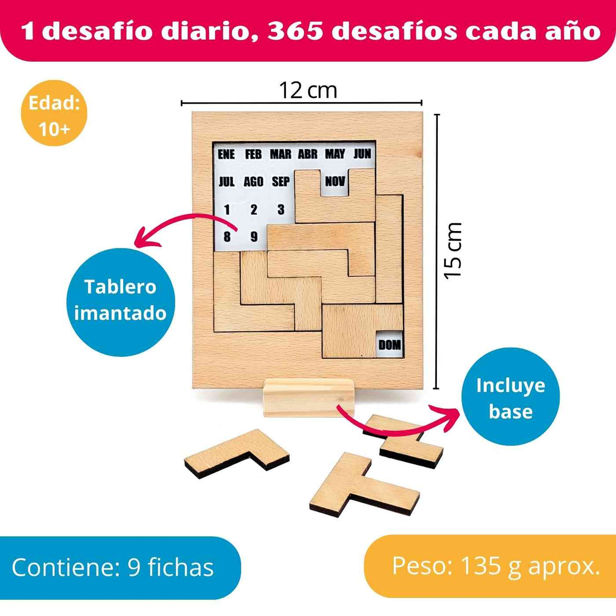 Rompecabezas calendario