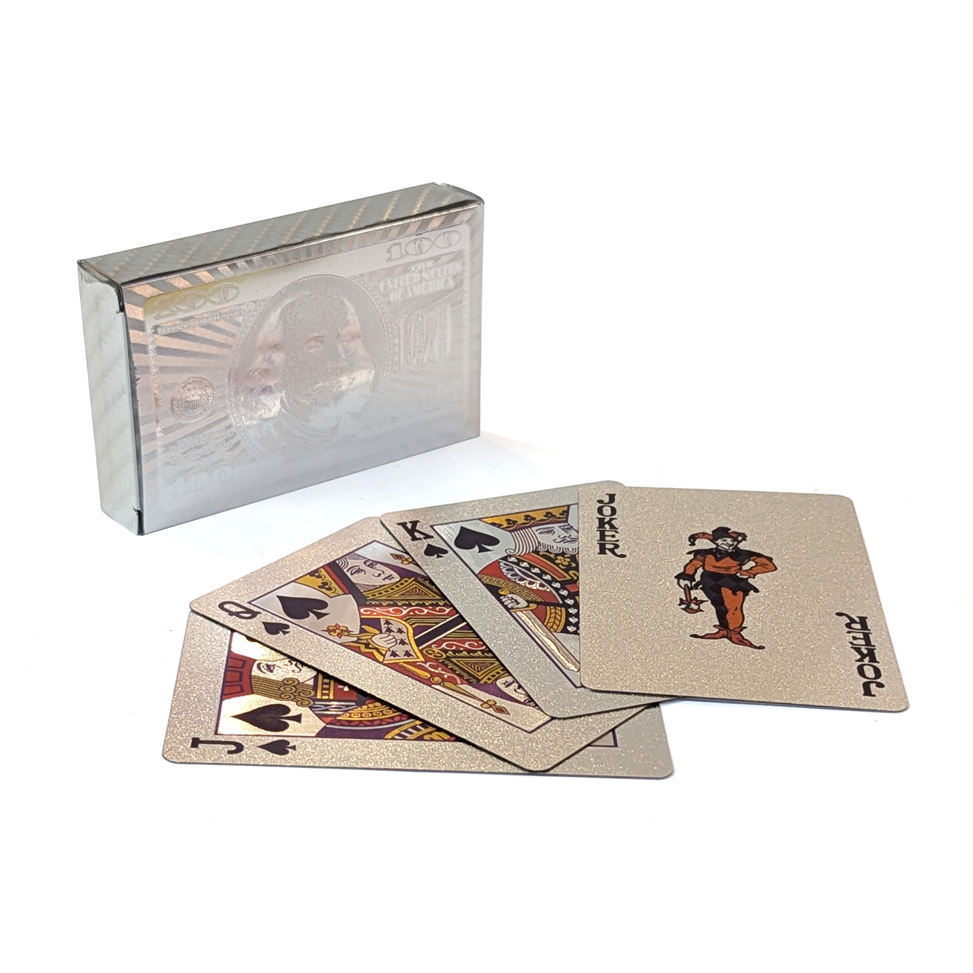 Cartas Poker impermeables de lujo (mazo de 54 cartas)