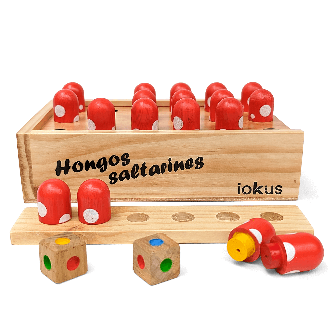 Juego de memoria Hongos Saltarines