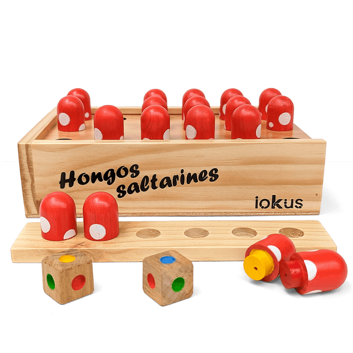 Juego de memoria Hongos Saltarines