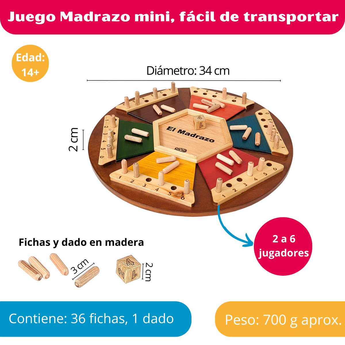 Juego El Madrazo Mini