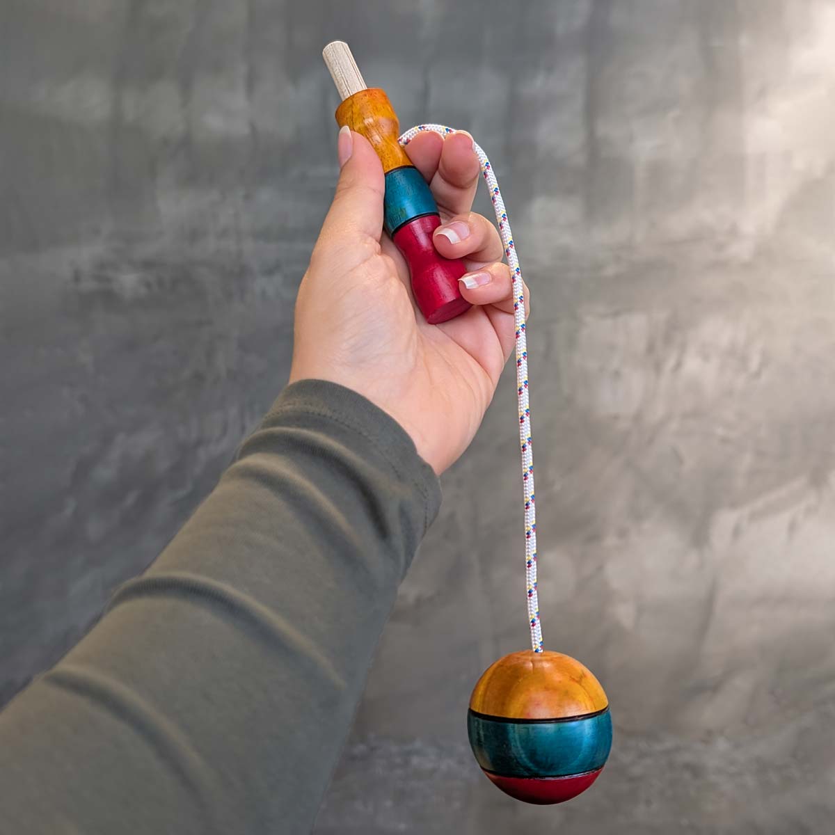 Balero / juego de coca en madera