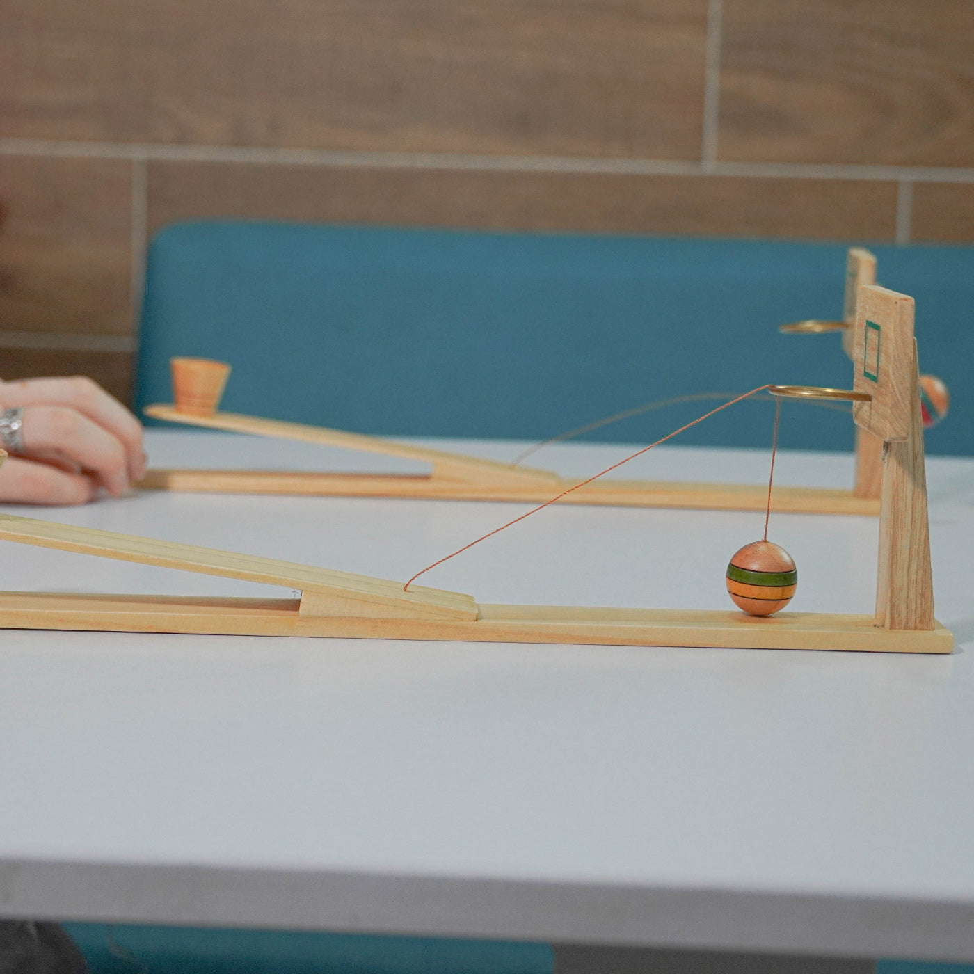 Juego de la Cesta Baloncesto madera