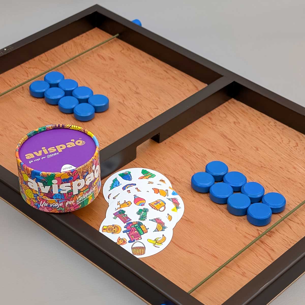 Combo de juegos de cartas Avispao y Slim Pucket, diversión rápida y retadora para toda la familia