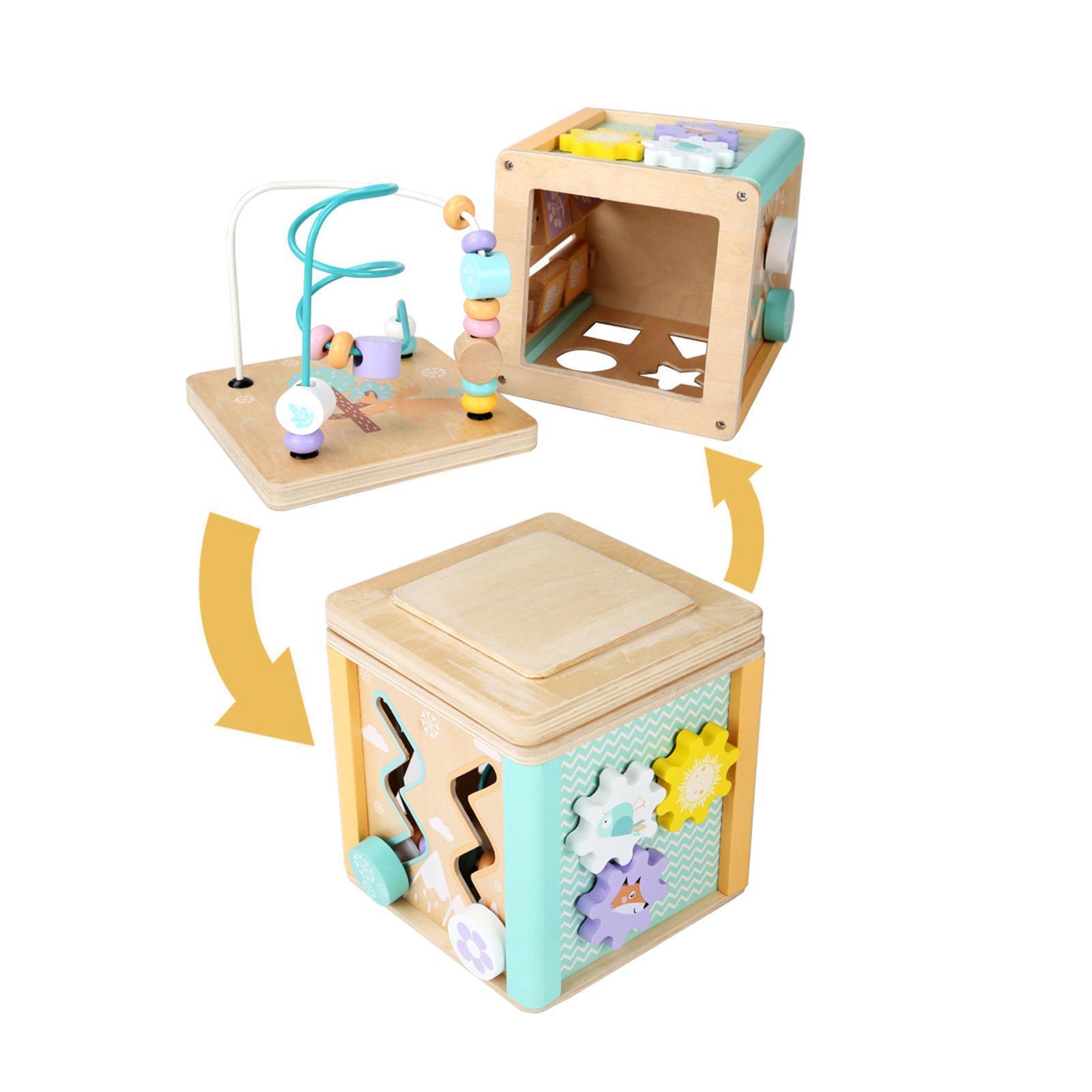 Cubo multifuncional Montessori