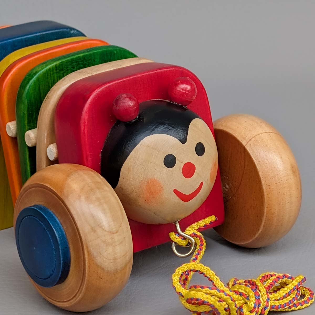 Gusano Tabletas - Juguete de Arrastre