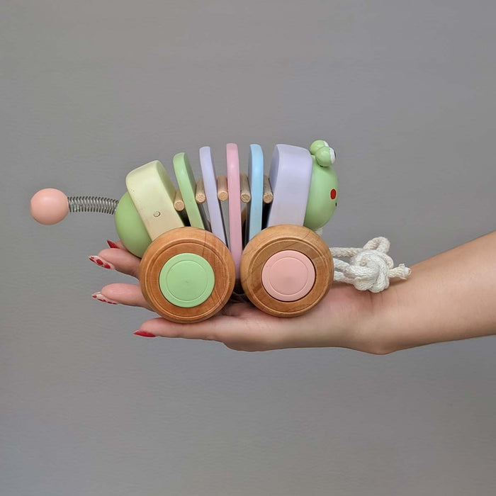 Gusano Tabletas - Juguete de Arrastre