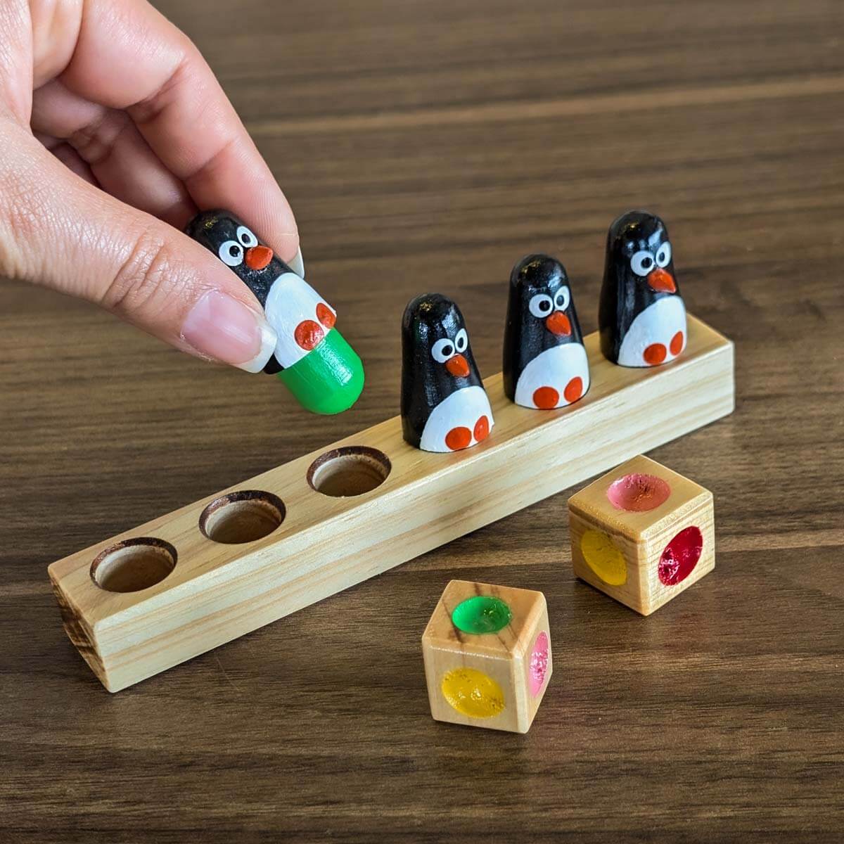 Juego de memoria los pingüinos