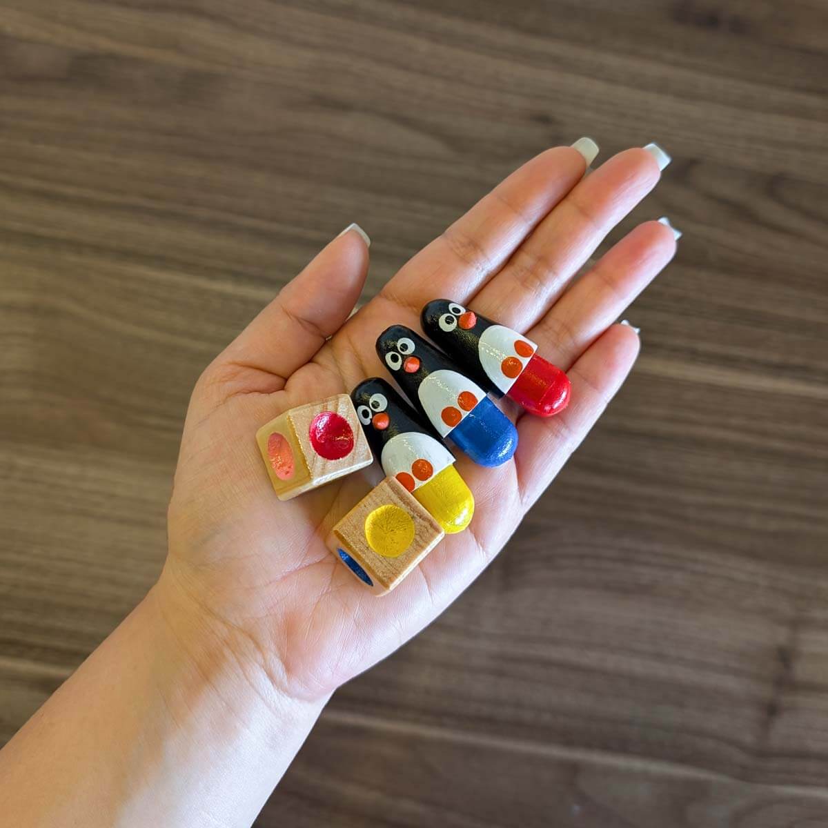 Juego de memoria los pingüinos