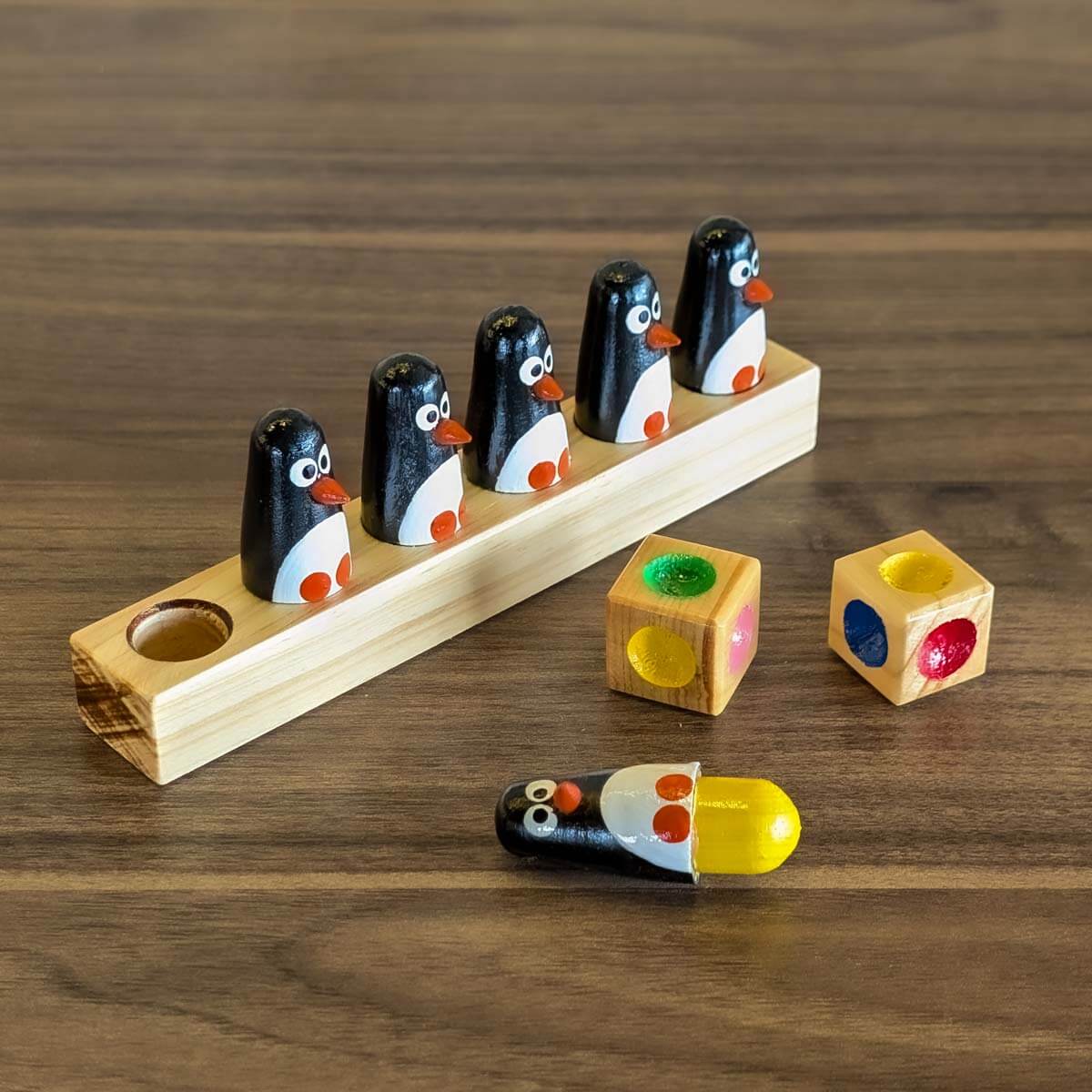 Juego de memoria los pingüinos