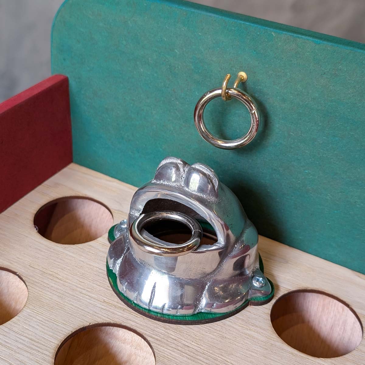 Juego Sapo / Rana Banco Portátil