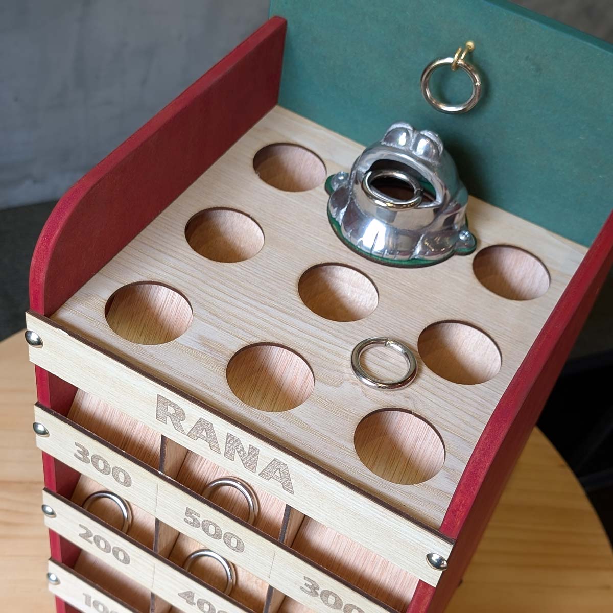 Juego Sapo / Rana Banco Portátil