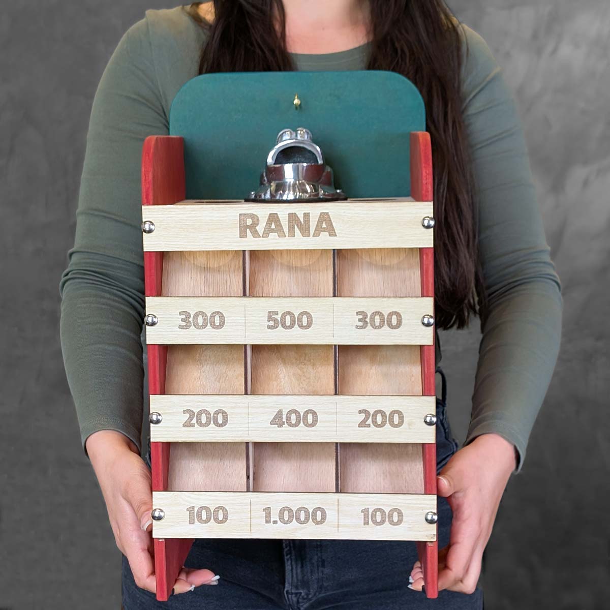 Juego Sapo / Rana Banco Portátil