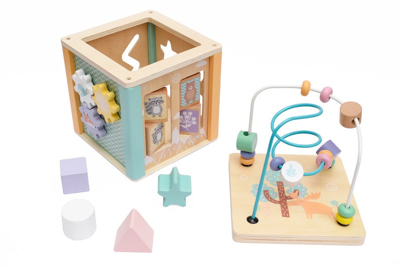 Cubo multifuncional Montessori
