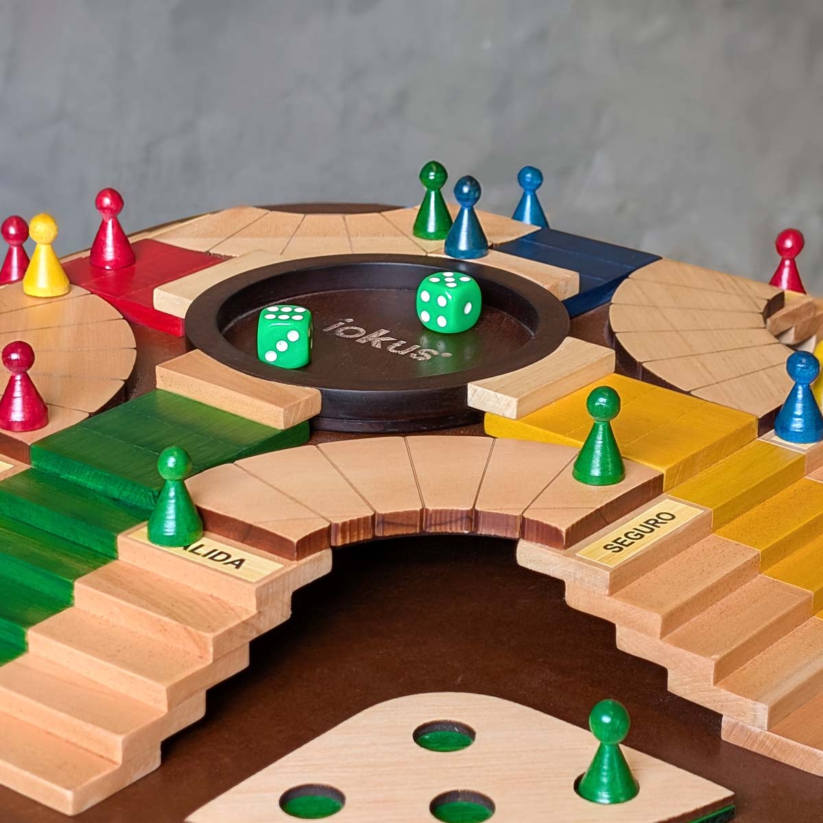 Parques 3D para 4 jugadores