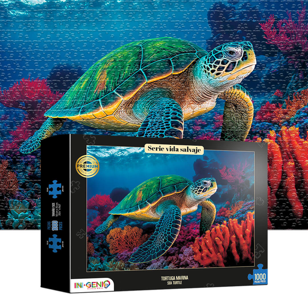 Rompecabezas Tortuga Marina (1000 piezas)