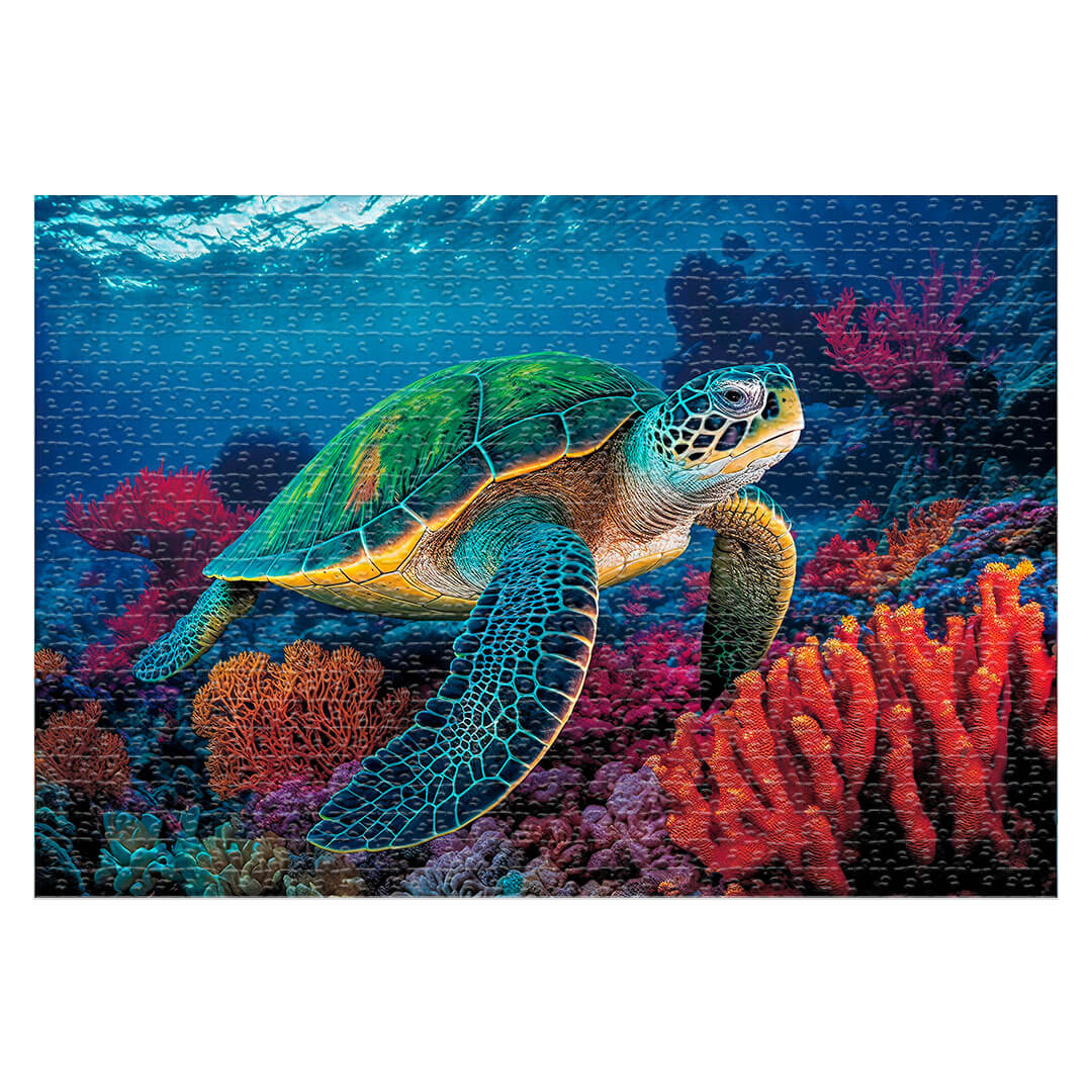 Rompecabezas Tortuga Marina (1000 piezas)
