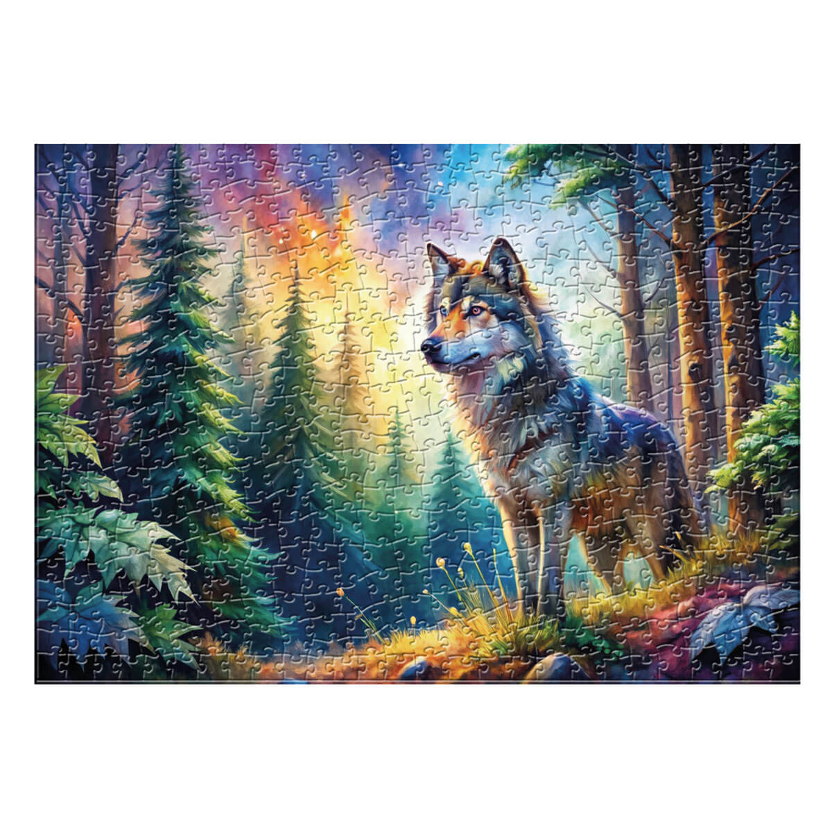 Rompecabezas Lobo Salvaje (500 piezas)
