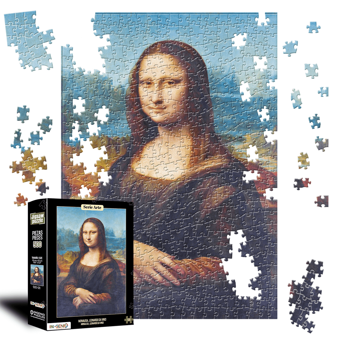 Rompecabezas Monalisa Leonardo Davinci (500 piezas)