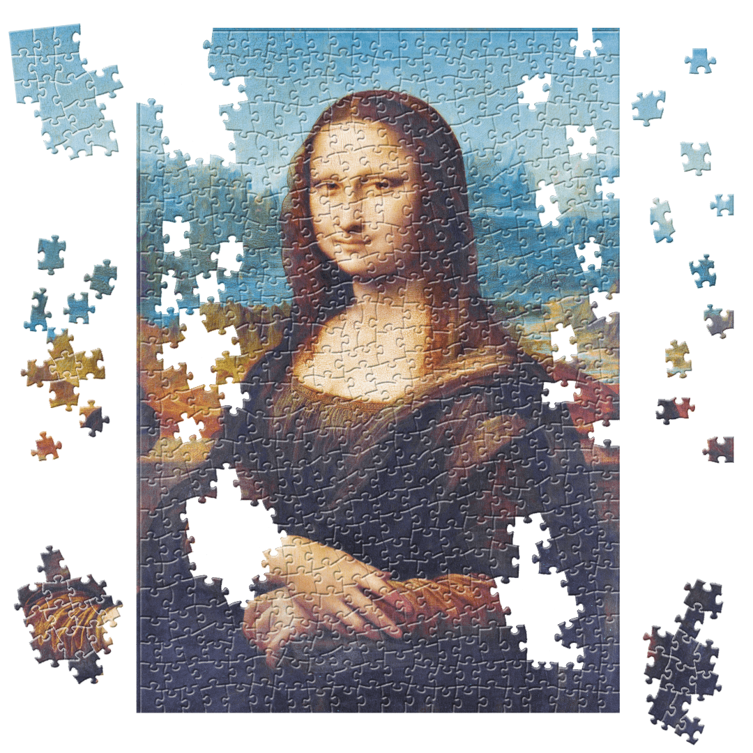 Rompecabezas Monalisa Leonardo Davinci (500 piezas)