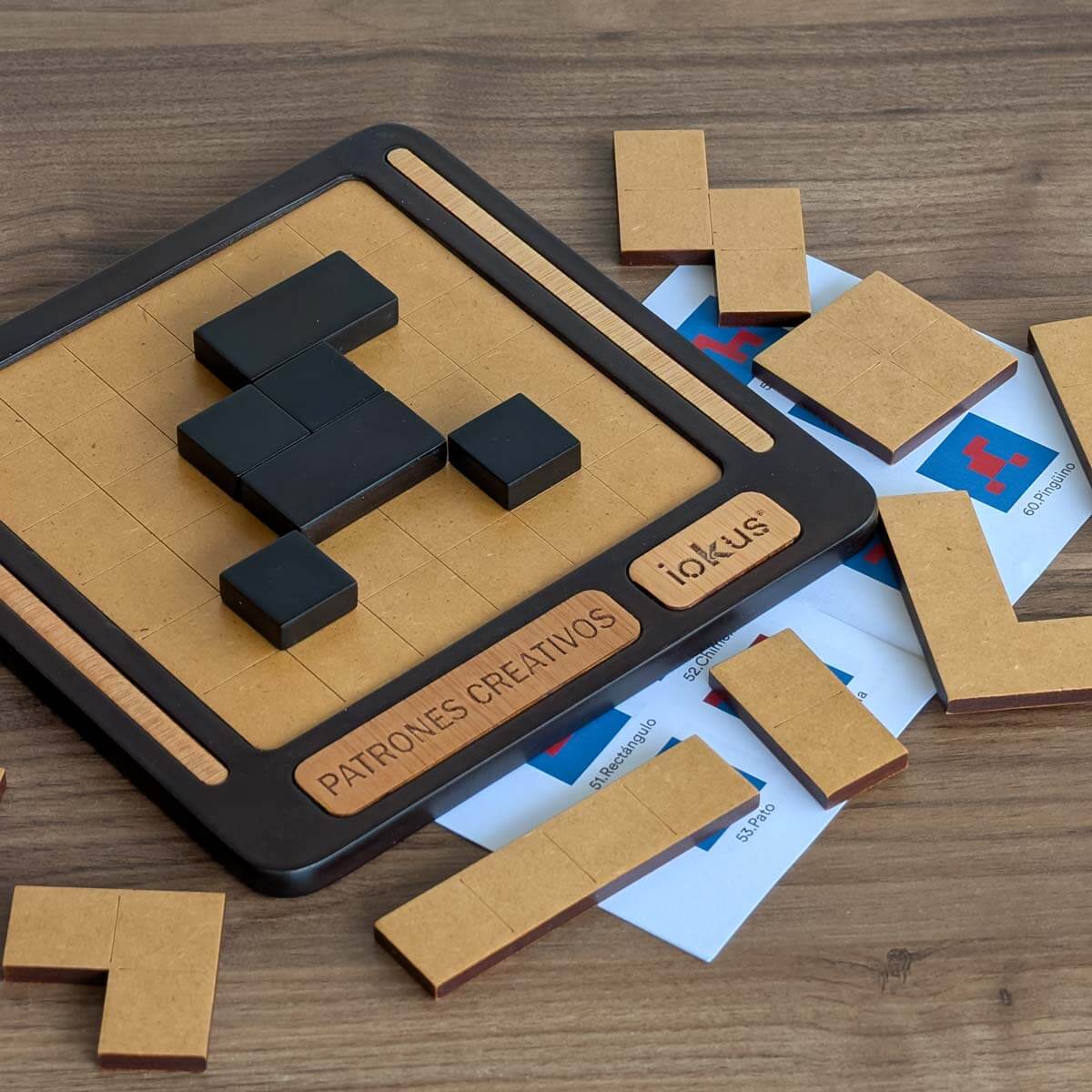 Juego Patrones Creativos Tetris 60 niveles