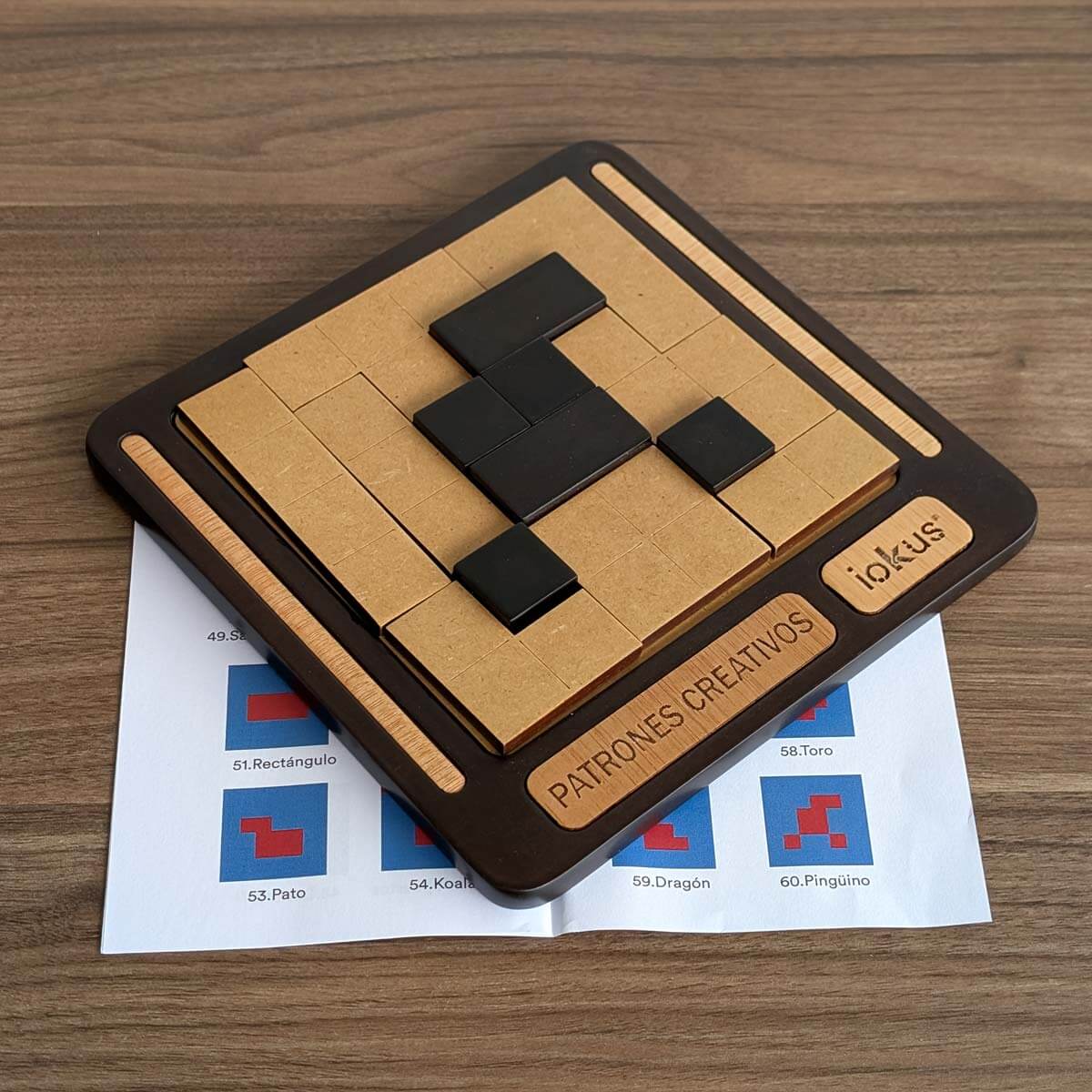 Juego Patrones Creativos Tetris 60 niveles